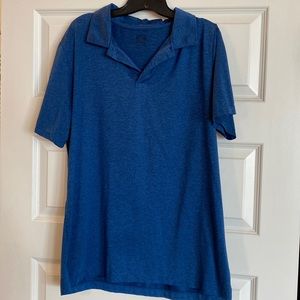 Royal blue dry fit polo
